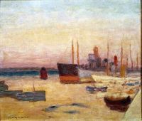 Bonnard - The Port Of Cannes 1920 canvas print