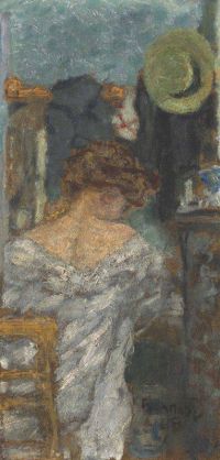 Bonnard Pierre Sitzende Frau von hinten 1898