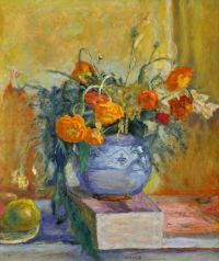 Bonnard Pierre Butterblumen mit blauer Vase ca. 1925