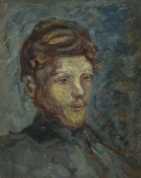 Bonnard Pierre Kopf eines jungen bärtigen Mannes ca. 1903