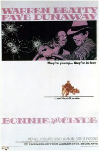 Locandina del film Bonnie e Clyde 1967