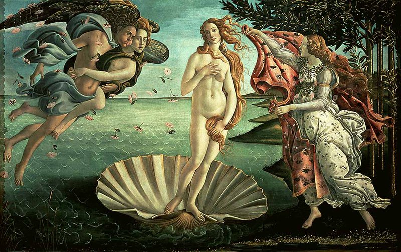Botticelli The Birth Of Venus canvas print