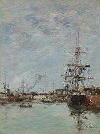 Boudin Eugene Deauville Le Bassin 1896