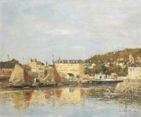 Boudin Eugene Trouville Der Hafen 1890
