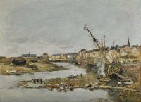 Boudin Eugene Trouville Der Hafen 1891