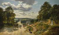 Bough Samuel London From Shooters Hill 1872 canvas print