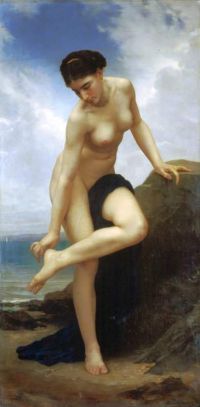 Bouguereau William Adolphe After The Bath canvas print