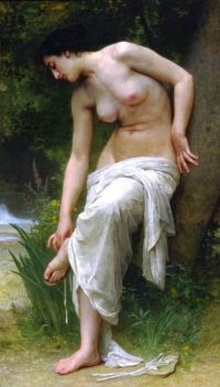 Bouguereau William Adolphe After The Bath 1894 canvas print