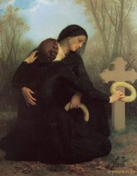 Bouguereau William Adolphe All Souls Day