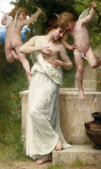 Bouguereau William Adolphe Blessures D Amour 1897