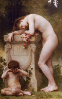 Bouguereau William Adolphe Schmerz der Liebe