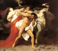 Bouguereau William Adolphe Orestes Pursued By The Furies Ca. 1862