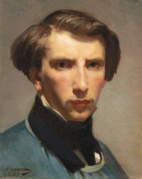 Bouguereau William Adolphe Self Portrait 1853