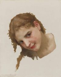 Bouguereau William Adolphe Study For Le Gue