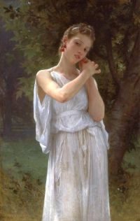 Bouguereau William Adolphe The Earrings 1889 90