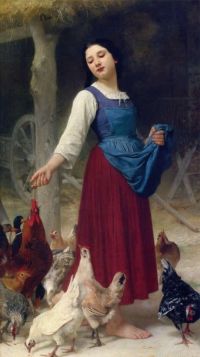 Bouguereau William Adolphe The Farmer S Daughter
