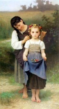 Bouguereau William Adolphe The Jewel Of The Fields