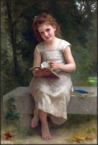 Bouguereau William Adolphe The Reader