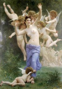 Bouguereau William Adolphe The Wasp S Nest canvas print