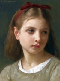 Bouguereau William Adolphe Ein kleines Mädchen 1886