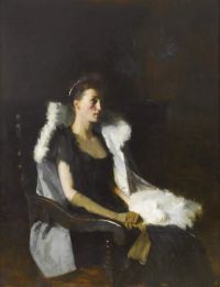 브램리 프랭크 Ethel Grace Bolitho Nee Maclead 1892의 초상화