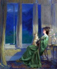 Bramley Frank When The Blue Evening Slowly Falls 1909