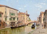 Brandeis Antonietta A Venetian Canal canvas print