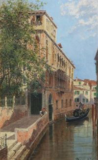 Brandeis Antonietta A Venetian Palace canvas print