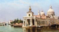 Brandeis Antonietta The Customs House And Santa Maria Della Salute Venice canvas print