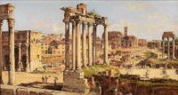 Brandeis Antonietta The Forum Rome canvas print