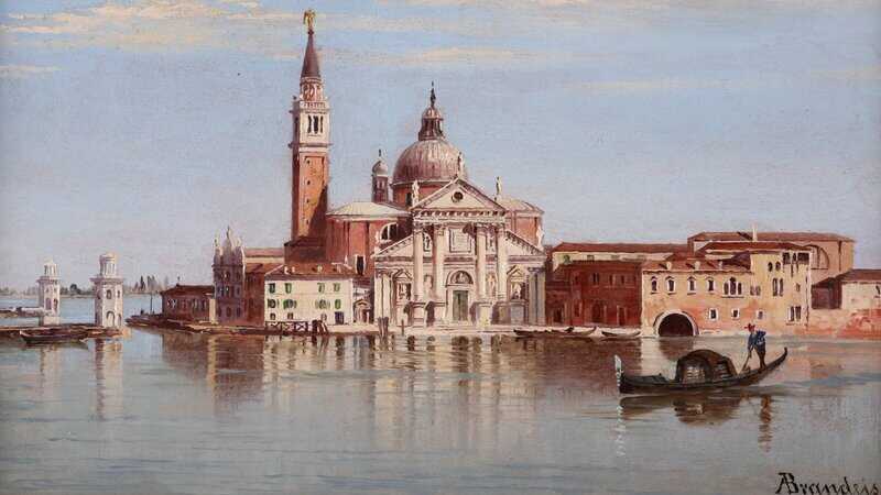 Brandeis Antonietta The Island Of San Giorgio canvas print