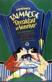 Colazione all'alba 1927 1a3 Movie Poster stampa su tela