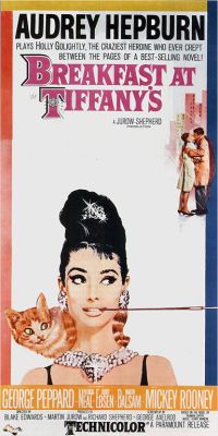 Póster de la película Desayuno en Tiffanys 1961