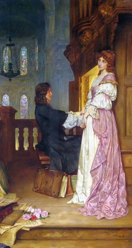 Breakspeare William Arthur If Music Be The Food Of Love canvas print
