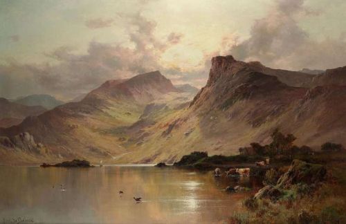 Breanski Sr Alfred De Below The Falls Of Glenfinlas Scotland canvas print