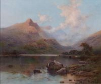 Breanski Sr Alfred De Evening Loch Fyne canvas print