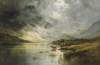 Breanski Sr Alfred De On Loch Etive Argyll canvas print