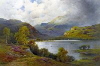 Breanski Sr Alfred De September Morning Loch Lomond canvas print