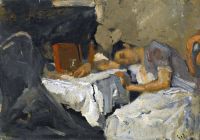 Breitner George Hendrik 잠자는 소녀 Ca. 1890년