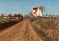 Brendekilde Hans Andersen A Sunny Day In Br Ndekilde Village On Funen