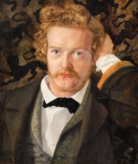 Brett John Porträt von Arthur Brett 1859