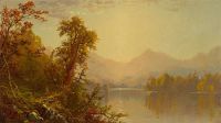 Bricher Alfred Thompson Lake George 1863 canvas print