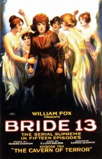 Póster de la película Bride 13 1920 2a3, impresión en lienzo