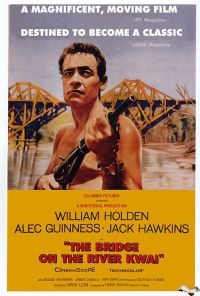 Poster del film Ponte sul fiume Kwai 1957