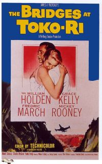 도코리의 다리 1954년 영화 포스터