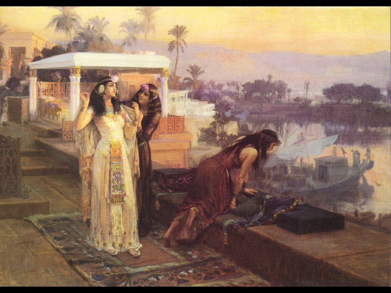 Bridgman Cleopatra On The Terraces Of Philae canvas print