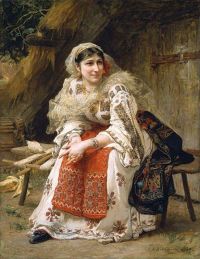 브리지먼 프레데릭 아서 아르메니아 여성 1882