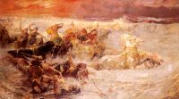 Bridgman Pharaoh Army Engulfed By The Red Sea canvas print