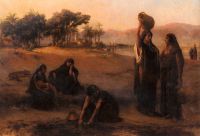 نساء بريدجمان يسحبن الماء من النيل