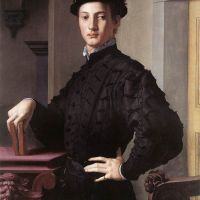 Bronzino retrato de un hombre joven